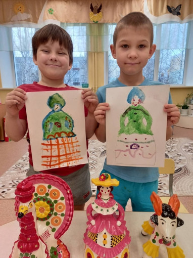 Дымковская игрушка Дымковская игрушка.